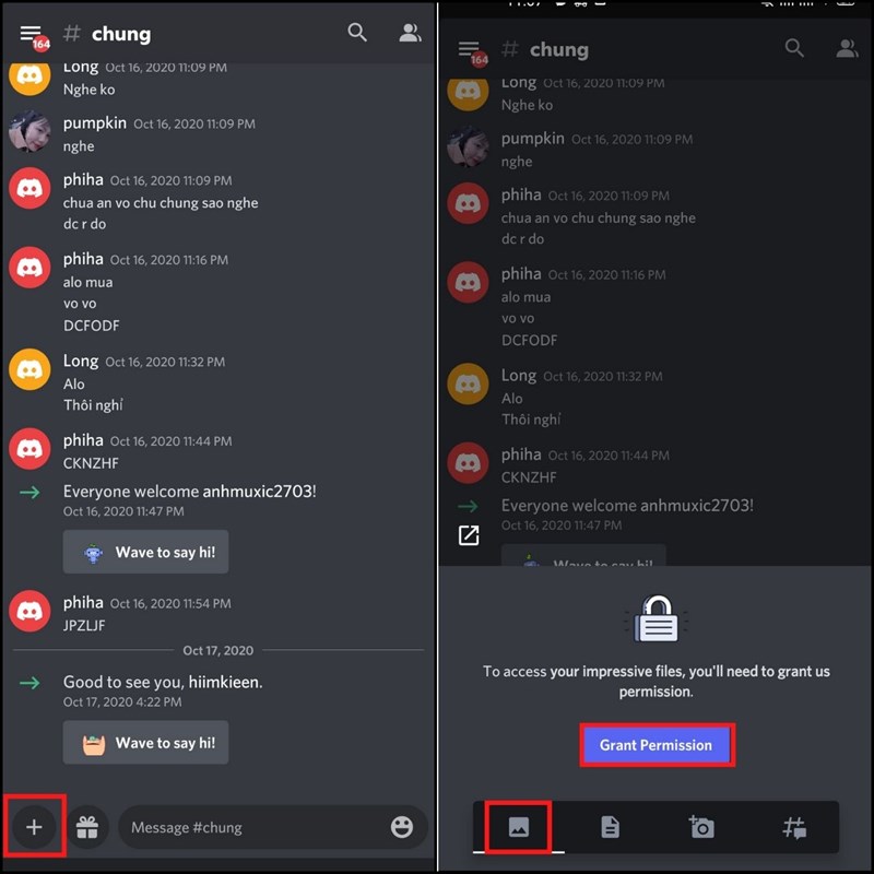 Cách gửi video trên Discord