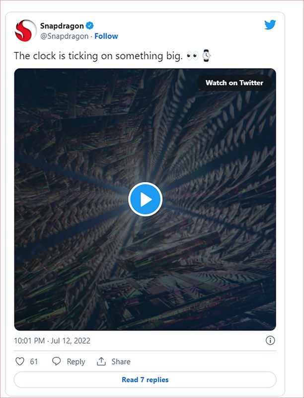 Rò rỉ bộ vi xử lý Snapdragon tiếp theo của Qualcomm cho smartwatch Rò rỉ bộ vi xử lý Snapdragon tiếp theo của Qualcomm cho smartwatch