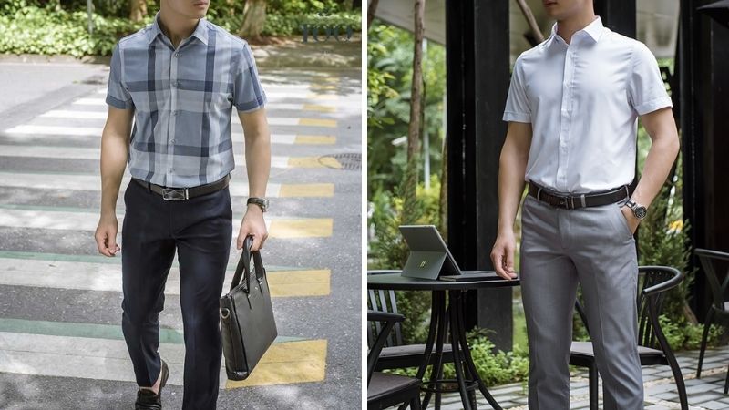 ÁO SƠ MI VẢI OXFORD WASHED CỔ CÀI NÚT NGẮN TAY NAM XS TRẮNG  MUJI