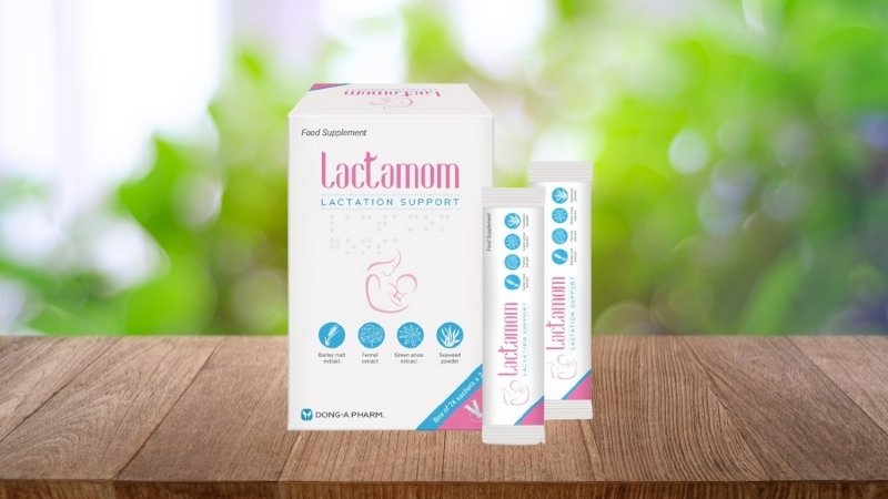 Cốm lợi sữa Lactamom