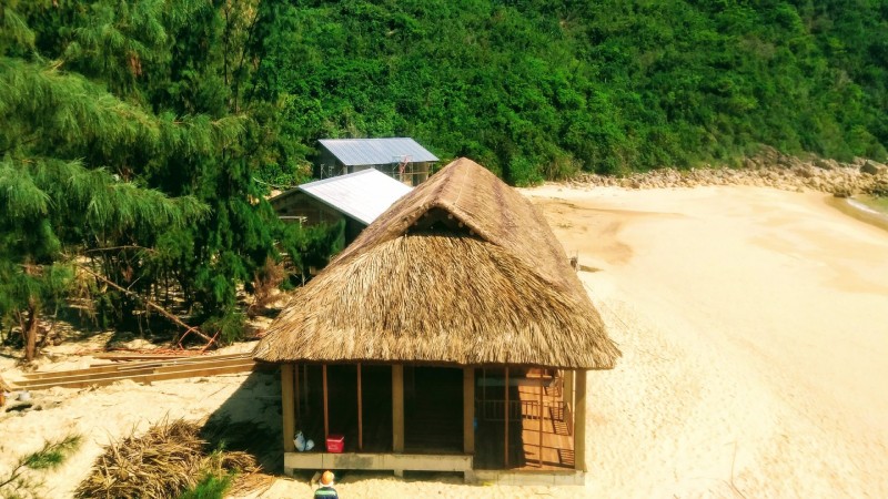 Nhà nghỉ tại Ba Hòn Đầm – Quần Đảo Bà Lụa