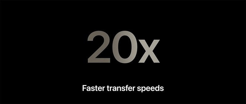 Tốc độ xử lý dữ liệu của iPhone 15 Pro Max nhanh hơn 20 lần so với trước