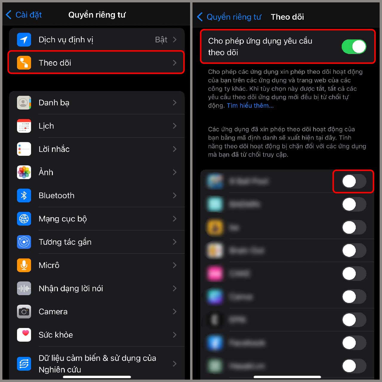 Cách phát hiện ứng dụng theo dõi trên iPhone Cách phát hiện ứng dụng theo dõi trên iPhone