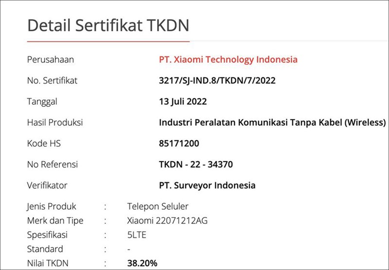 Xiaomi 12T đạt thêm chứng nhận mới, chuẩn bị ra mắt