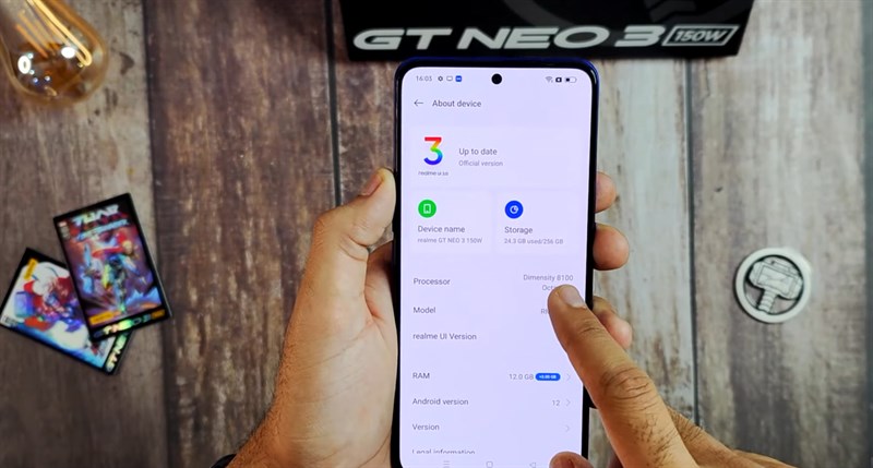 Trên tay Realme GT Neo 3 Thor Love And Thunder Edition: Mạnh như Thor!