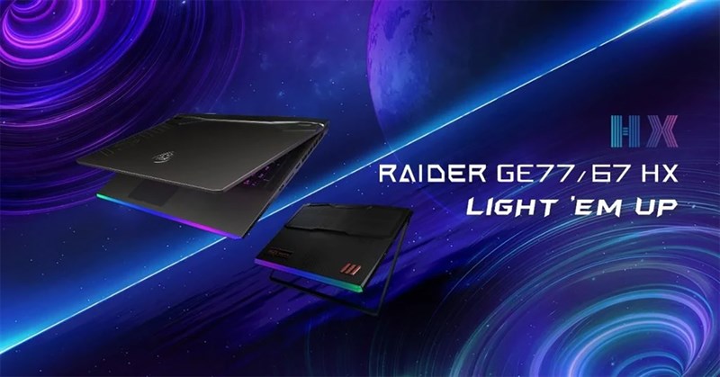 MSI HX series ra mắt: Màn hình Quad HD 240Hz, RAM 128GB và giá khá tốt