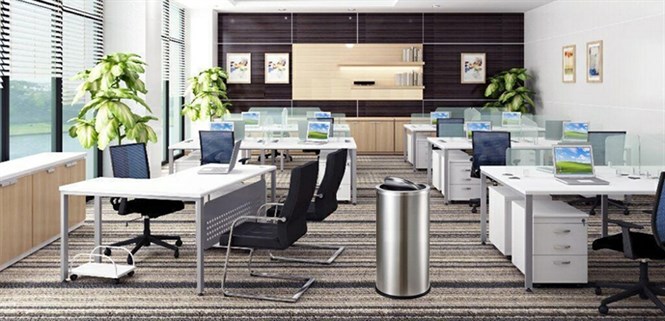 Cách chọn mua thùng rác phù hợp với văn phòng làm việc