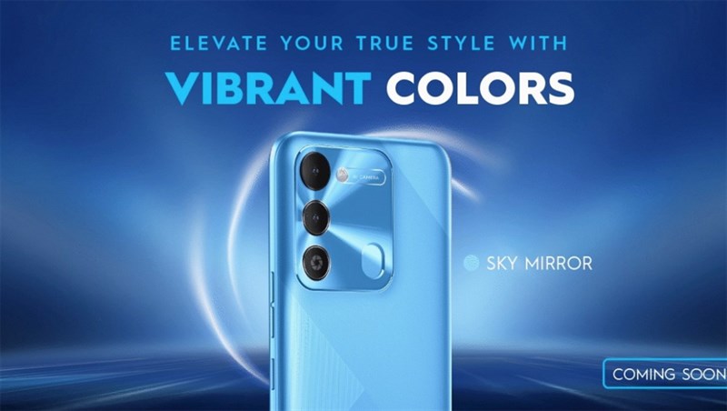 Hình ảnh Tecno Spark 9 màu xanh Hình ảnh Tecno Spark 9 màu xanh