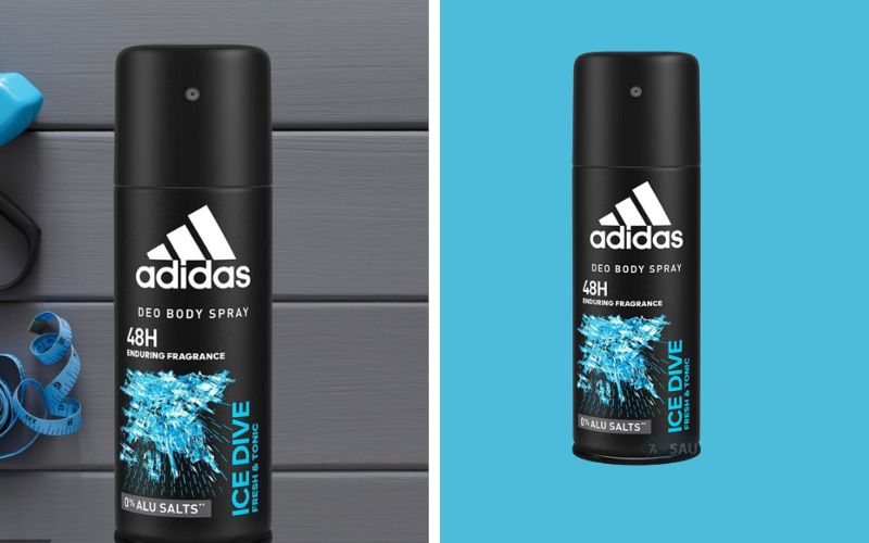 Chai xịt khử mùi Adidas Ice Dive