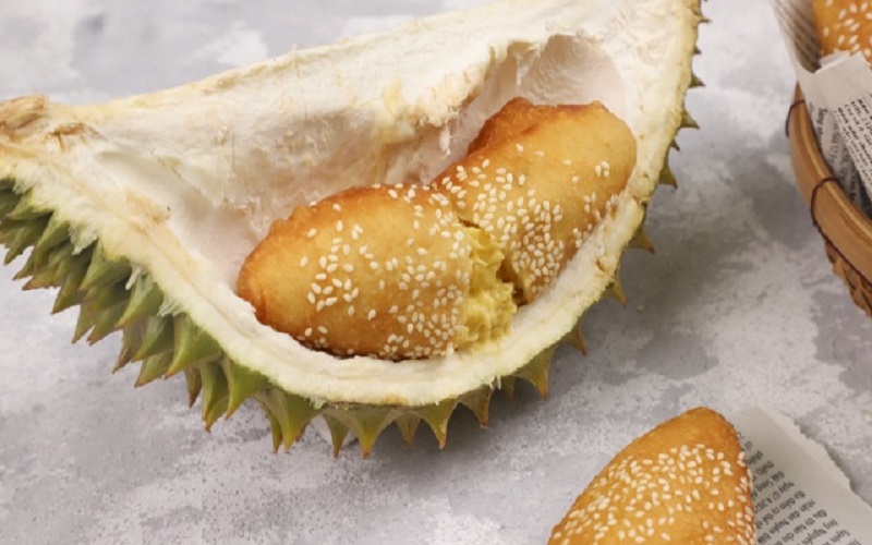 Tell you how to make durian pepper cake that is crispy on the outside and sweet in the inside