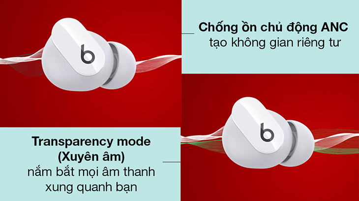 Tai nghe trang bị công nghệ chống ồn lý tưởng