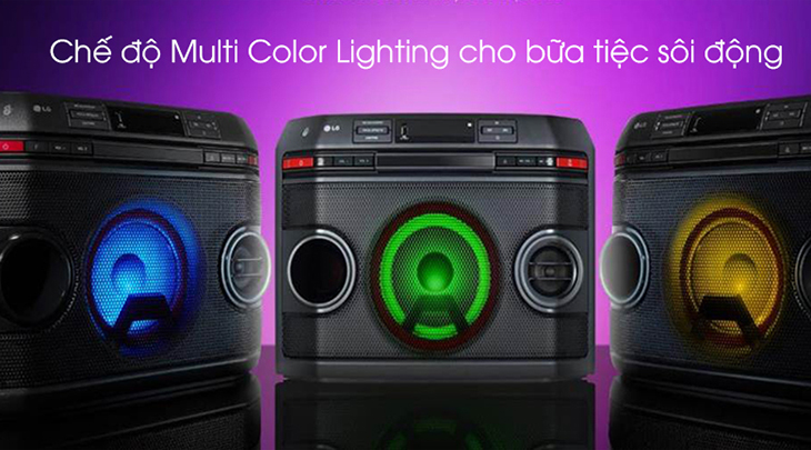 Nên mua loa bluetooth hãng nào tốt nhất năm 2022? > Loa Bluetooth Karaoke LG OL45 220W