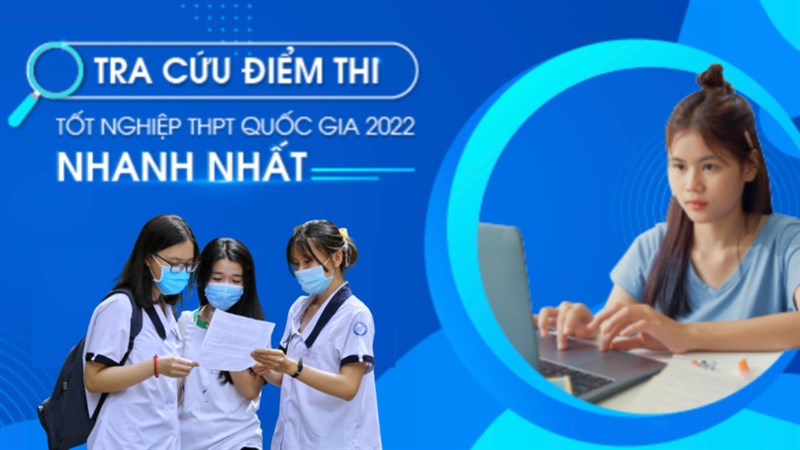 Cách tra cứu điểm thi tốt nghiệp THPT quốc gia năm 2022