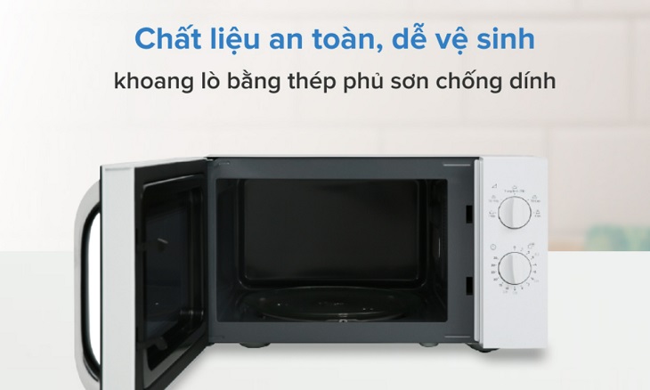 Lò vi sóng Electrolux có chất liệu cao cấp, bền bỉ 