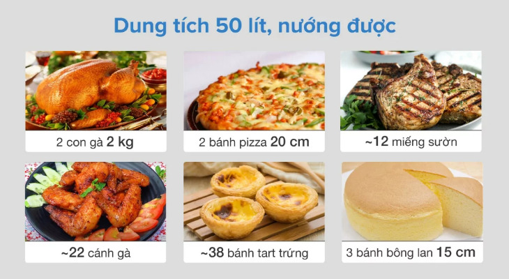 9 công dụng của lò nướng Sanaky mang lại cho người dùng > Lò nướng Sanaky chế biến được nhiều món ngon, không kén món