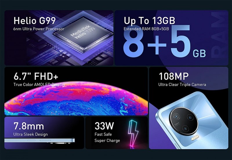 Cấu hình Infinix Note 12 Pro 4G Cấu hình Infinix Note 12 Pro 4G