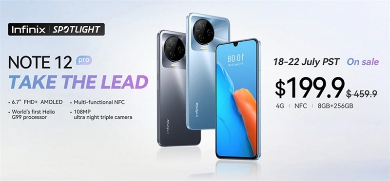 Hình ảnh Infinix Note 12 Pro 4G Hình ảnh Infinix Note 12 Pro 4G