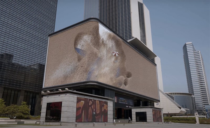 Chiêm ngưỡng hình ảnh quảng cáo 3D của Hàn Quốc Chiêm ngưỡng hình ảnh quảng cáo 3D của Hàn Quốc