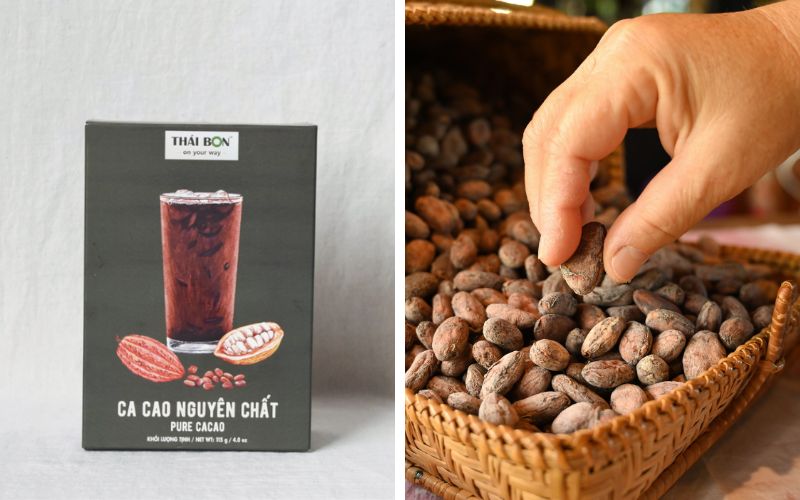 Cacao nguyên chất Thái Bon