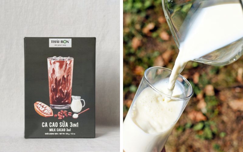 Cacao sữa 3 in 1 Thái Bon