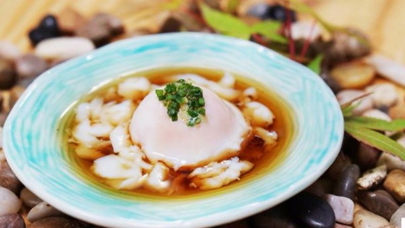 How to make delicious onsen eggs, Japanese standard flavor