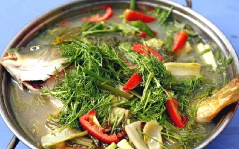 Món cá chép nấu canh ngót cung cấp nhiều dinh dưỡng