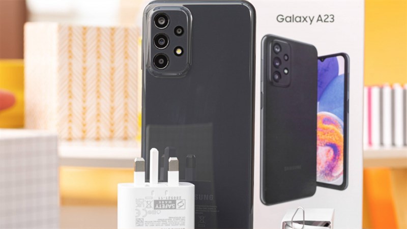 Hình ảnh thực tế Galaxy A23 5G