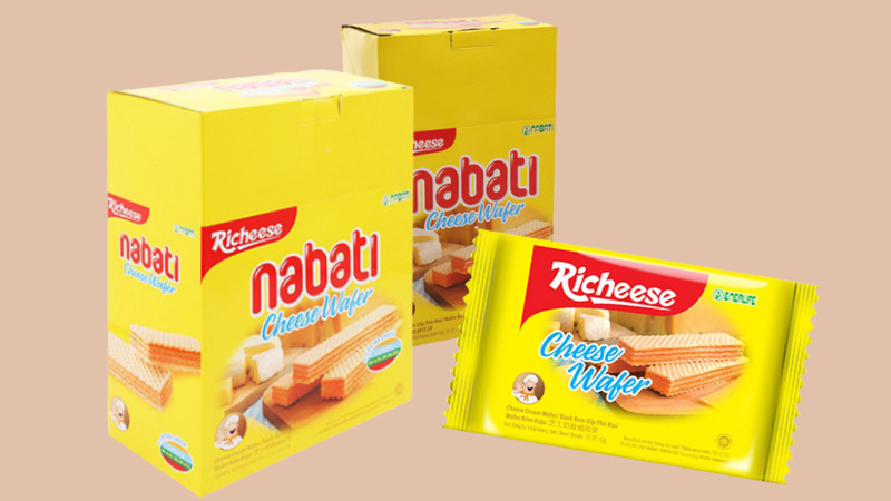 Bánh xốp nhân phô mai Nabati