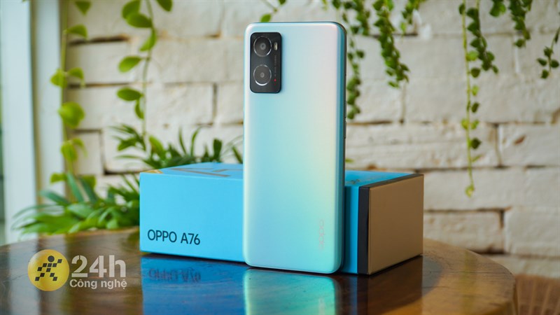 Cuối tháng OPPO A76 giảm tiền trăm hời đã đời, trả góp 0% sắm bao dễ