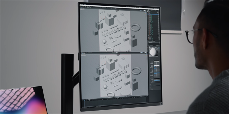 Trên tay màn hình LG DualUp Ergo: Màn hình 2K+, thiết kế chuẩn cho dân thiết kế