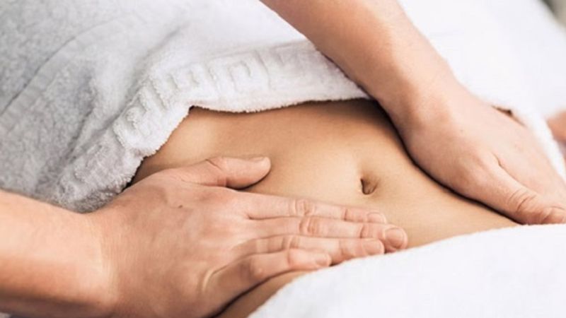 Massage bụng để điều hòa nhịp độ co bóp của dạ dày