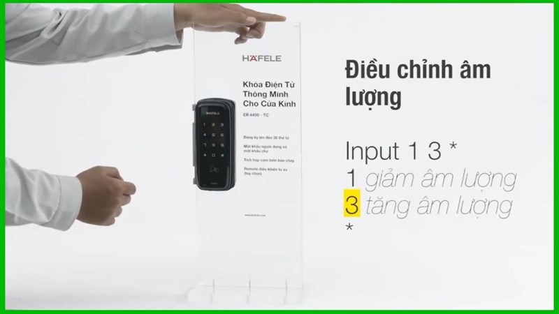 Ổ khóa sẽ phát ra âm thanh cảnh báo khi có lực mạnh tác động. Ổ khóa sẽ phát ra âm thanh cảnh báo khi có lực mạnh tác động.