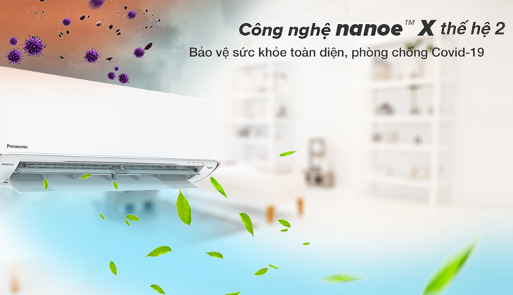 Công nghệ nanoe X thế hệ 2 ức chế Covid-19