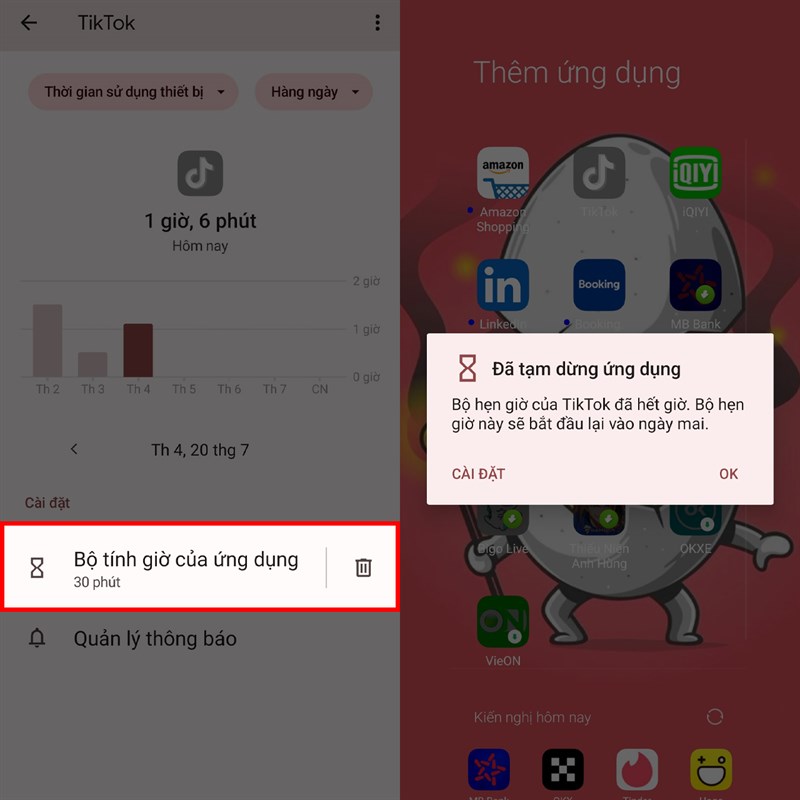 Cách giới hạn thời gian sử dụng ứng dụng trên điện thoại Xiaomi