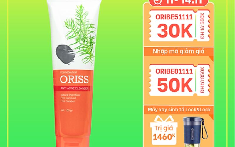 Ưu điểm và nhược điểm của sữa rửa mặt Oriss