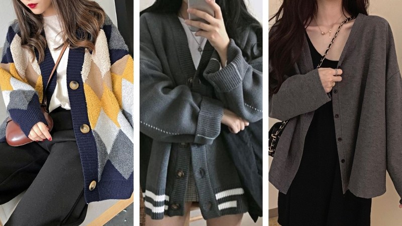 Áo cardigan là gì? Cách phối đồ với áo cardigan đẹp cho nữ