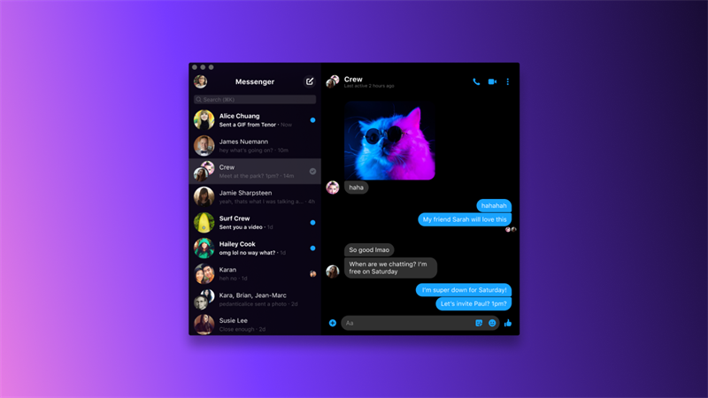 Messenger đã có tính năng mới tiện lợi
