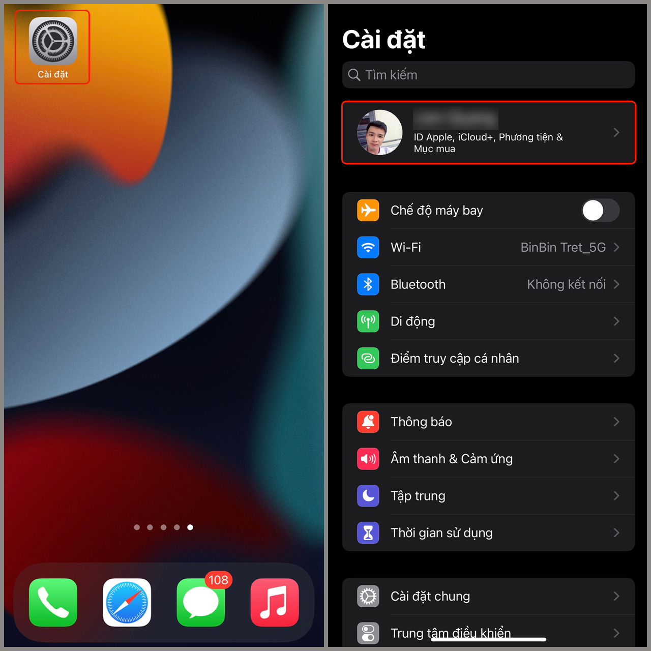Cách xóa dung lượng khác trên iPhone 13 series