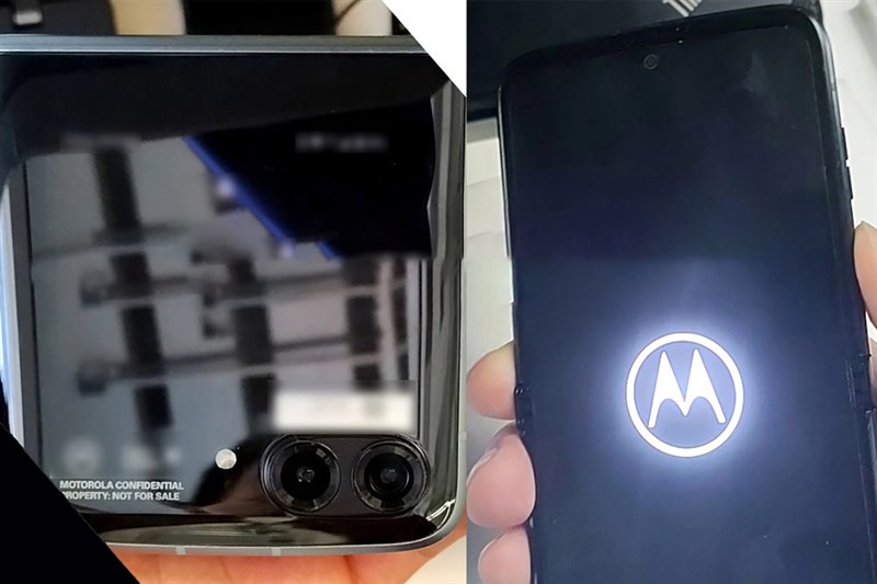 Hình ảnh smartphone Motorola RAZR 3 thực tế bị rò rỉ