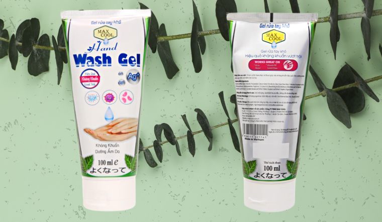 Gel rửa tay khô Max Cool giúp giữ ẩm và mềm mịn da tay