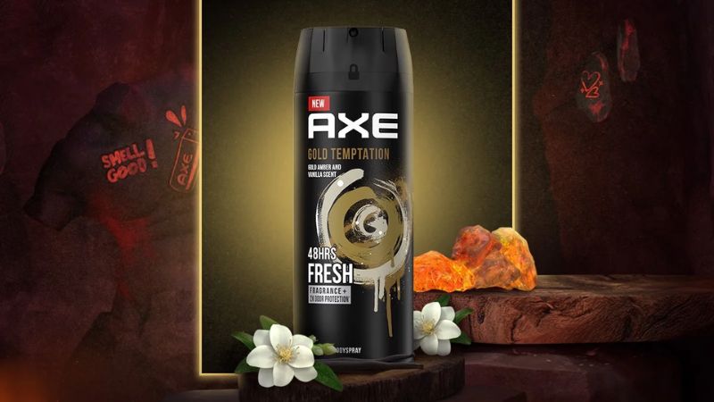 Xịt khử mùi nước hoa nam AXE Gold Temptation 150ml