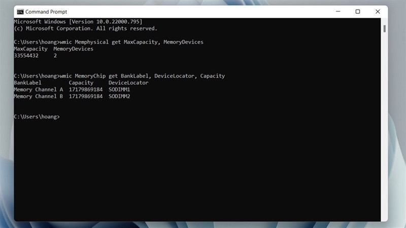 Cách kiểm tra số khe RAM trống trên máy tính