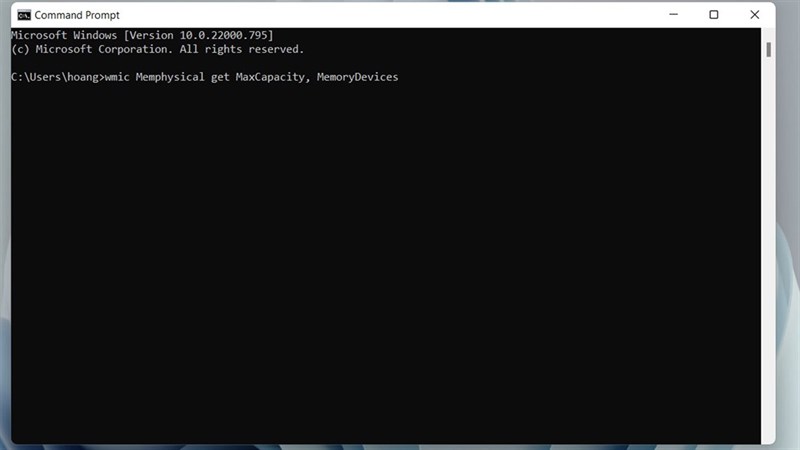 Cách kiểm tra số khe RAM trống trên máy tính