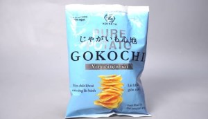 Snack khoai tây vị muối tự nhiên Gokochi giòn rụm mê ly, nhâm nhi cực đã