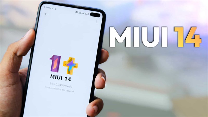 Danh sách các thiết bị cập nhật MIUI 14