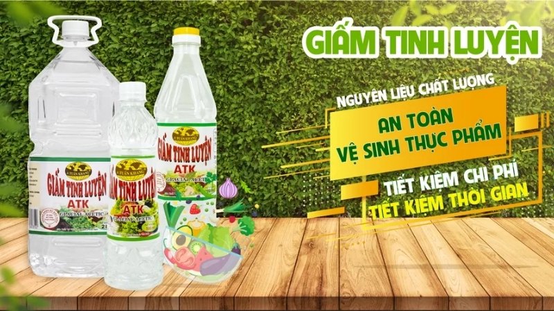Giấm tinh luyện Giấm tinh luyện