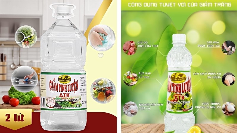 Hướng dẫn sử dụng giấm A Tuấn Khang Hướng dẫn sử dụng giấm A Tuấn Khang