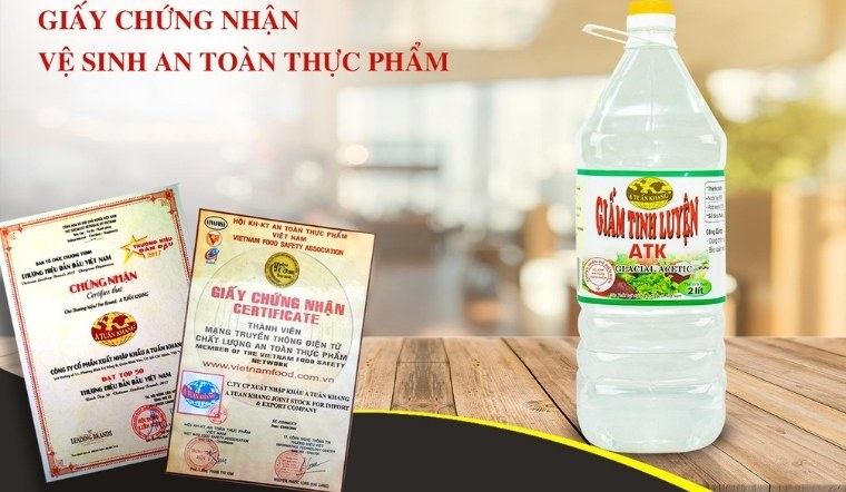 Giấm A Tuấn Khang có bao nhiêu loại? Có ngon không?