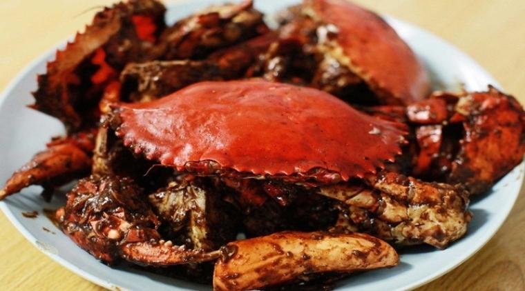 Suggestions on how to make delicious black pepper crab, full of flavor, addicted to eating