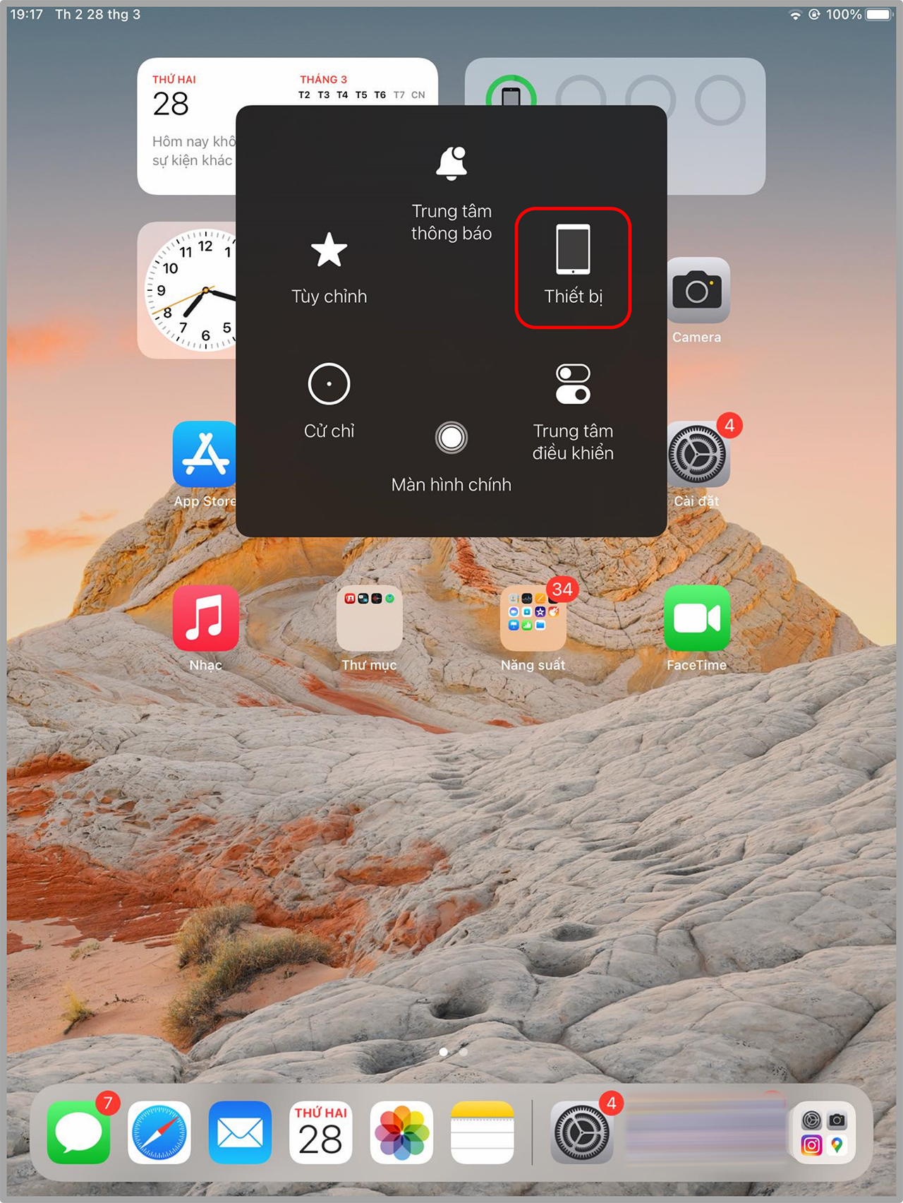 Cách chụp màn hình iPad Cách chụp màn hình iPad